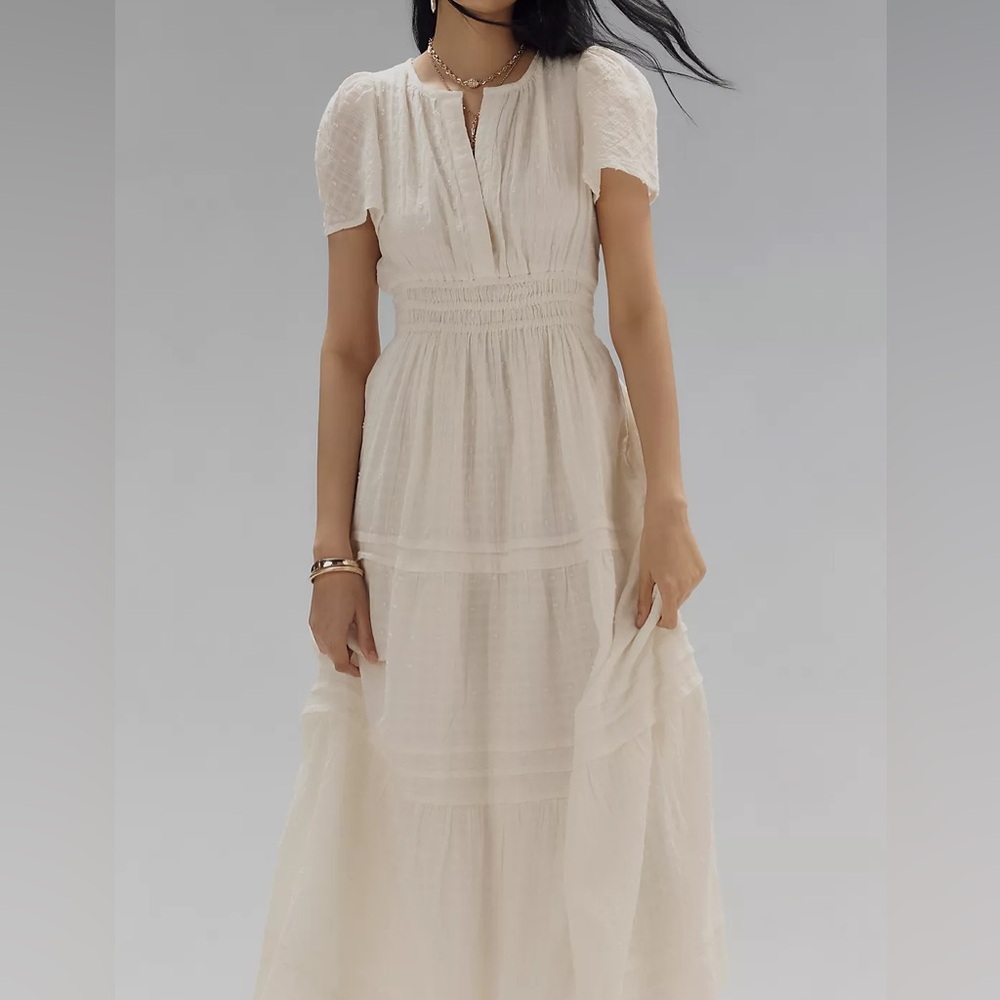 The Somerset Maxi Dress: Dobby Edition - Picture 4 of 7